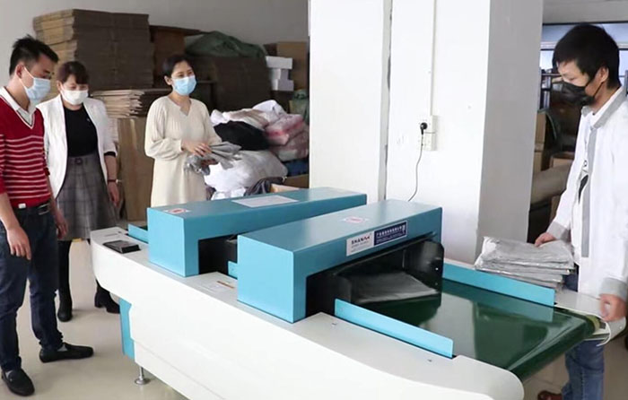 索卓貿(mào)易檢針機(jī)案例